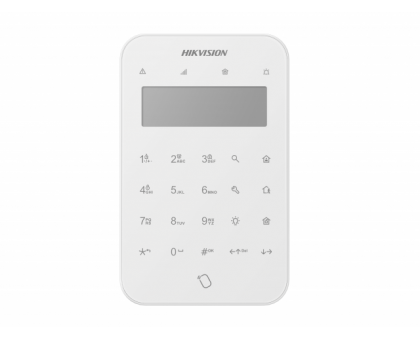 Беспроводная LCD клавиатура AX PRO DS-PK1-LT-WE