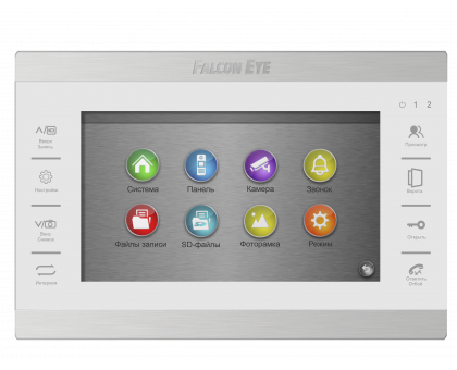 Монитор видеодомофона Falcon Eye FE-70 ATLAS HD (White) VZ