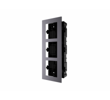 Рамка монтажная на 3 модуля Hikvision DS-KD-ACF3/Plastic