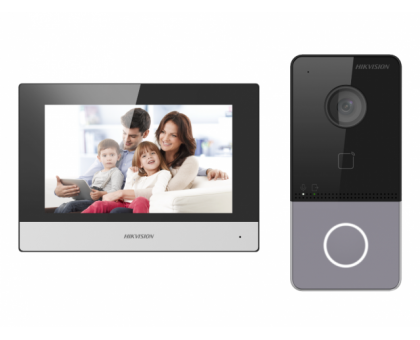 Комплект домофонии Hikvision DS-KIS603-P(C)