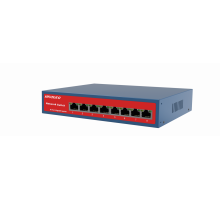 Коммутатор HIVIDEO HI-8PG ,  8-ми портовый 1000/100MB