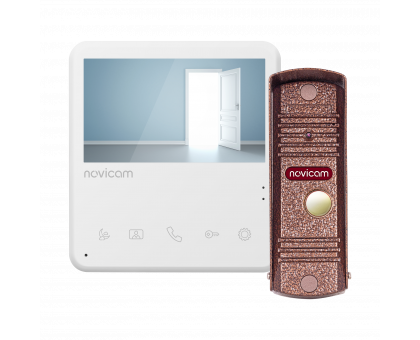 Комплект видеодомофона Novicam UNIT 4 KIT