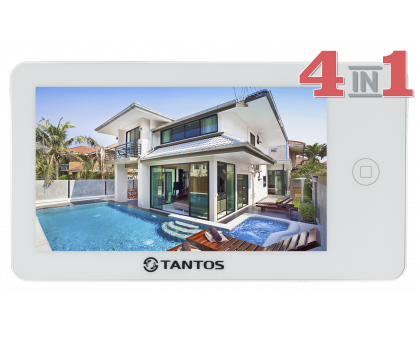 Монитор видеодомофона Tantos NEO HD (White) VZ