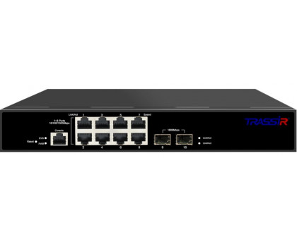 Коммутатор TRASSIR TR-NS24102S-120-8PoE